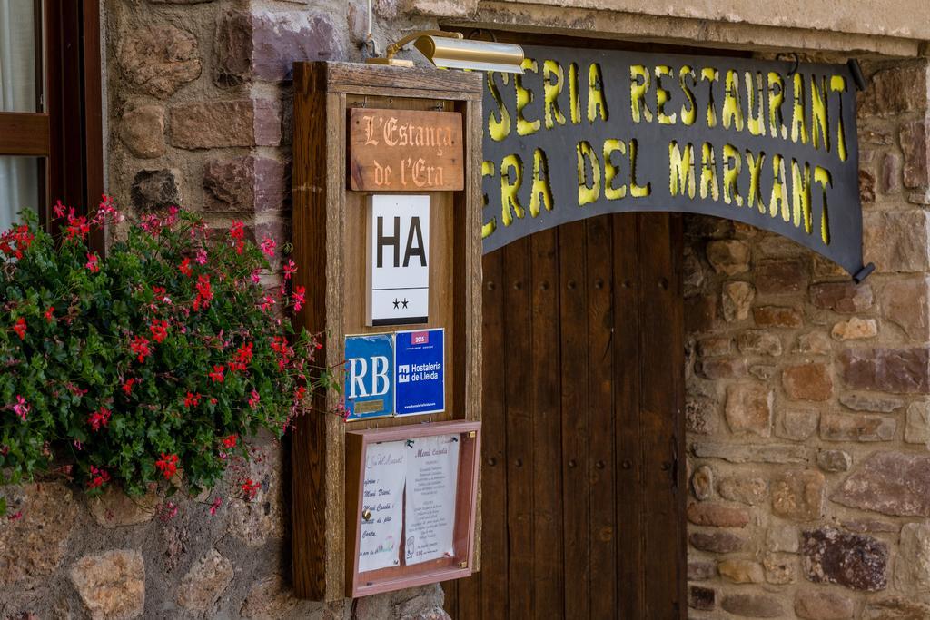 L'Estanca De L'Era Aparthotel Pobleta de Bellvehí Exterior foto